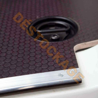 Plancher bois 12mm gris pour Ford Custom 2023+ Double Cabine. Photo générique.