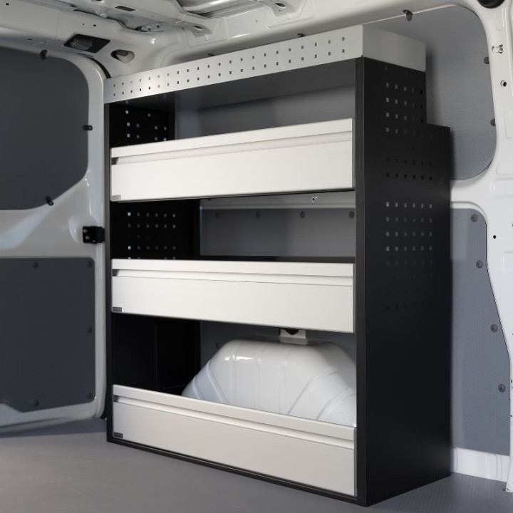 Aménagement PROVAN (gauche ou droite) pour Volkswagen T6/T6.1 2015-2025 (photo générique) - côté
