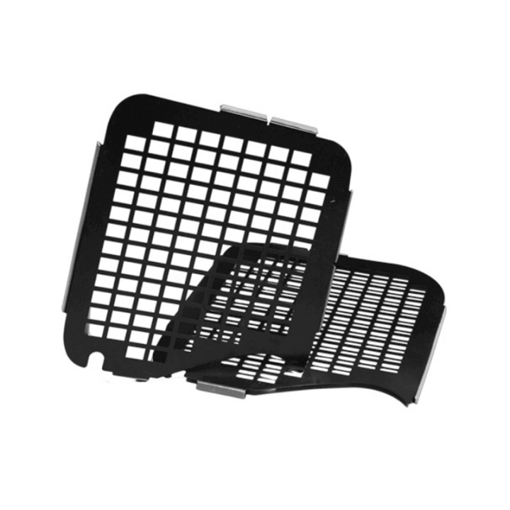 Grilles anti-effraction Peugeot Bipper - portes arrières vitrées (exemple sur un autre modèle d'utilitaire)