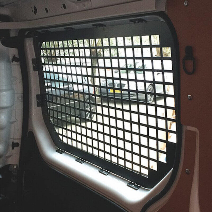 Grilles anti-effraction Fiat Fiorino - vue intérieure porte latérale