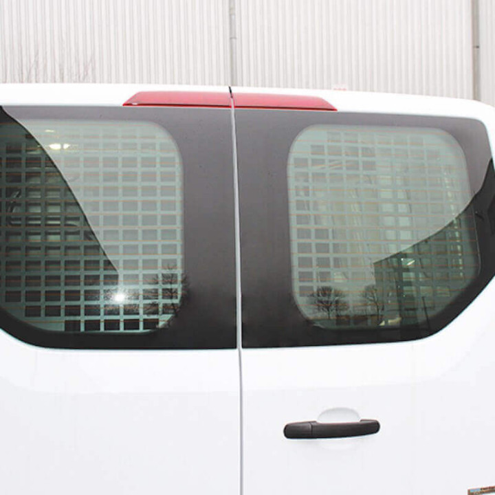 Grilles anti-effraction Ford Courier - portes arrières vitrée