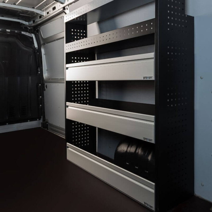 Aménagement PROVAN (gauche ou droite) pour Iveco Daily 2014+ (photo générique) - côté