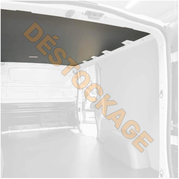 Protection plafond pour Opel Combo Cargo L1H1 2018+ en polypropylène 4mm gris. (photo générique)