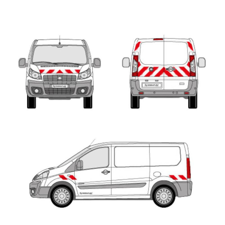 Kit de balisage - Fiat Scudo 2007-2016