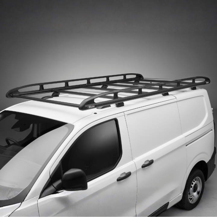 Galerie de toit aluminium noir pour Renault Kangoo Van 2021+ - photo générique non contractuelle