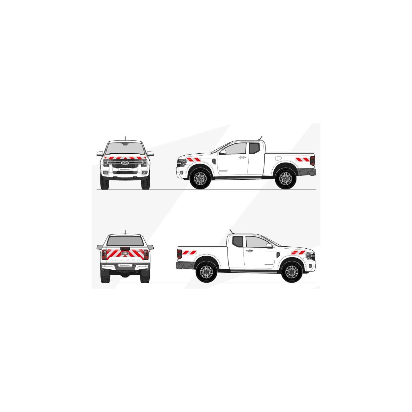 Ford Ranger Double Cabine 2.2 TDCi 170ch - Pick-up d'Occasion