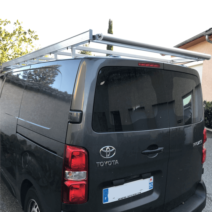 Galerie aluminium sur Toyota Proace