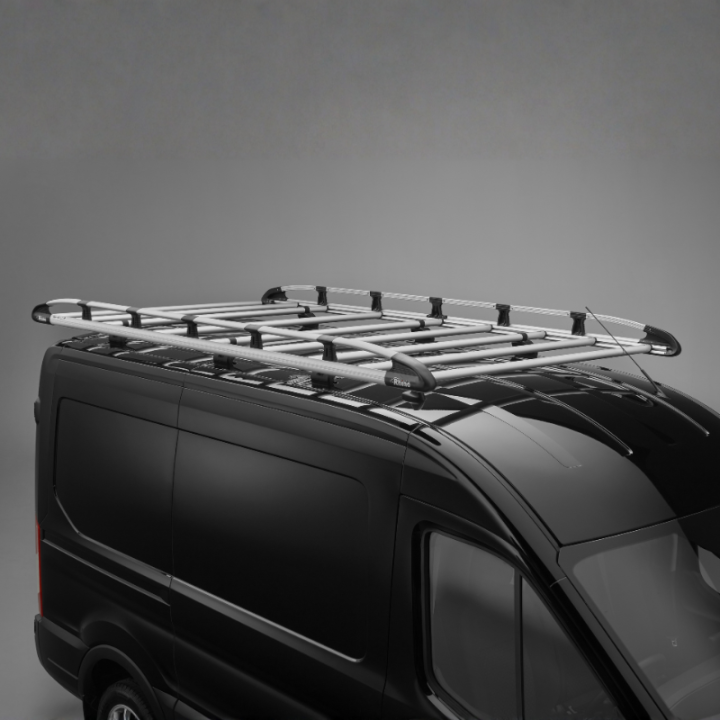 Galerie de toit aluminium gris pour Volkswagen Caddy 5 2021+ - photo générique non contractuelle