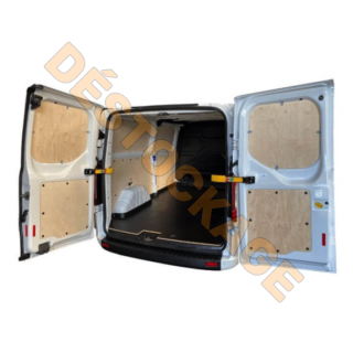 Habillage bois brut parois Citroen Berlingo II 2008-2018 L1 vitré - photo générique