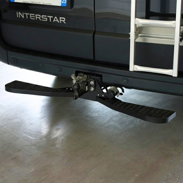 Marchepied papillon noir - utilitaires avec attelage