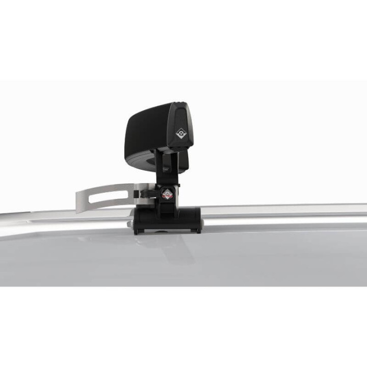 Fixations barres de toit rabattables pour Kia PV5 - position haute