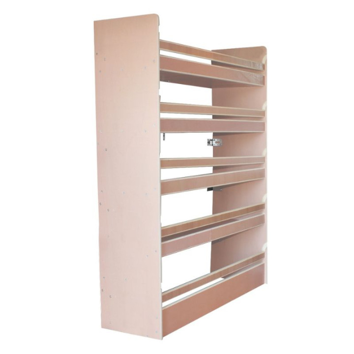 Casier de rangement bois pour Nissan Primastar 2022+ côté gauche