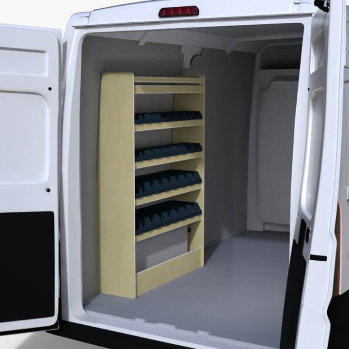 Aménagement bois Opel Movano 2010-2021 P330mm avec bacs
