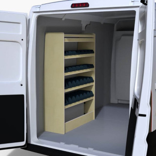 Aménagement bois Opel Movano 2022+ P400mm avec bacs