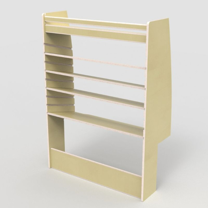 Casier de rangement en bois pour utilitaire Ford Custom 2023+