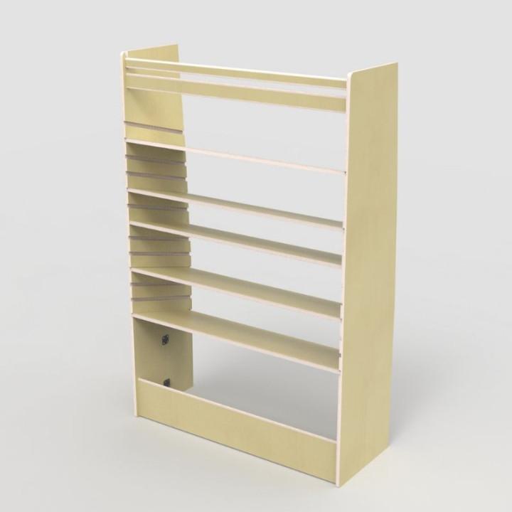 Casier de rangement en bois pour utilitaire Mercedes Sprinter 2006-2018