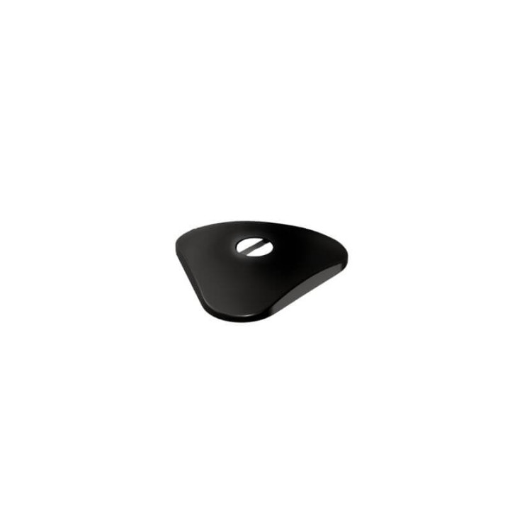 Cache cylindre Triton noir – protection anti-effraction pour serrure utilitaire