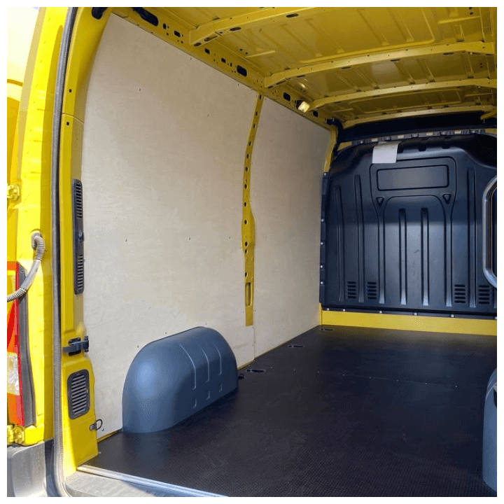 Habillage bois brut parois Mercedes eSprinter 2023+- photo non contractuelle