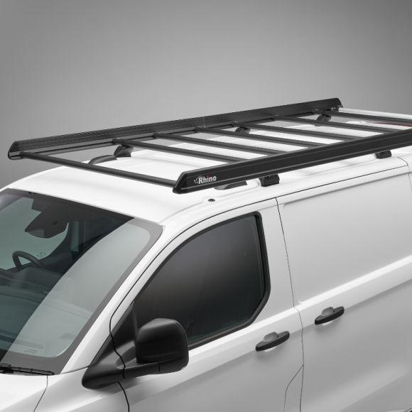 Galerie de toit Rhino KammEdge noire pour Nissan NV300 2016-2021