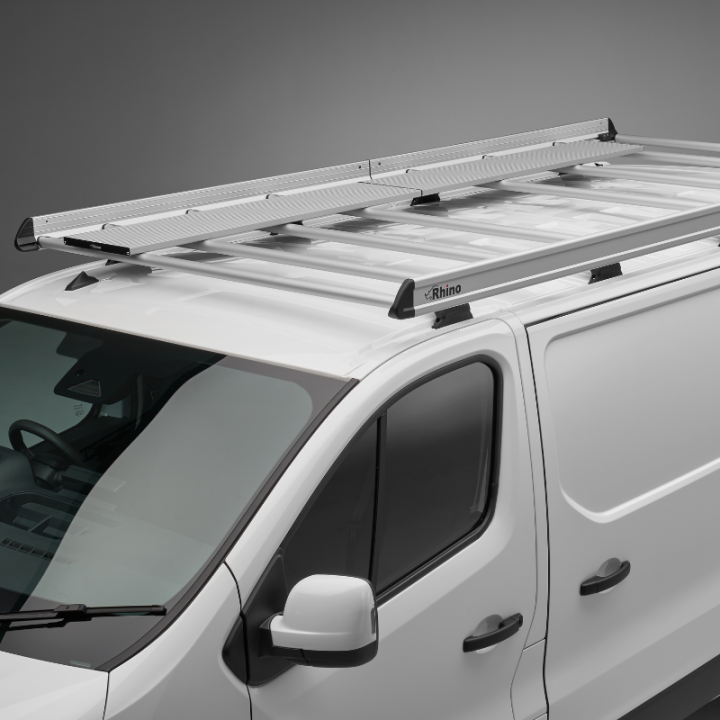 Galerie de toit Rhino KammEdge grise pour Nissan NV200 2009-2018