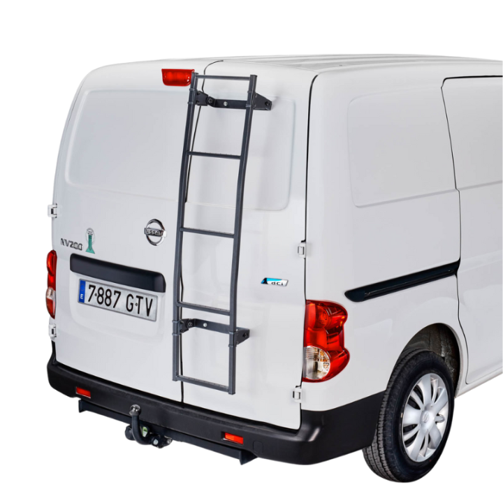 Echelle de porte acier fixe - Ford E-transit Custom 2024+ - photo non contractuelle