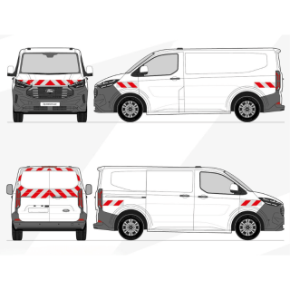 Kit de Balisage - Ford E-transit Custom 2024+
