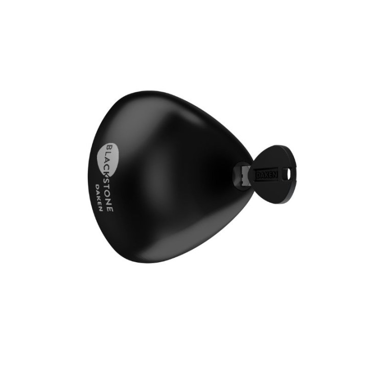Serrure antivol utilitaire Daken Blackstone Combo triple noire avec clé
