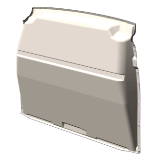 Cloison de séparation pleine Citroen Berlingo Van 2018+ Cloison de séparation pleine Citroen Berlingo Van 2018+