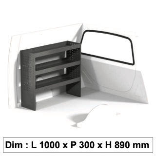 Aménagement métallique EDSTROM ECO3 pour véhicule utilitaire Aménagement métallique EDSTROM ECO3 pour véhicule utilitaire