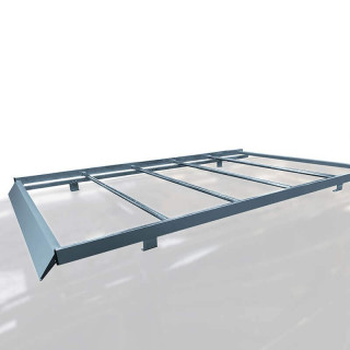 Galerie acier galvanisé plate pour Citroen Jumper. Nombre de fixations et traverses adapté à chaque modèle de véhicule Galerie acier galvanisé plate pour Citroen Jumper. Nombre de fixations et traverses adapté à chaque modèle de véhicule