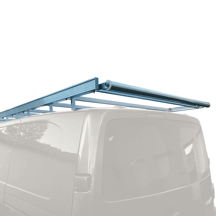 Galerie aluminium pour Renault Trafic 2001-2014. Galerie plate idéale pour parkings