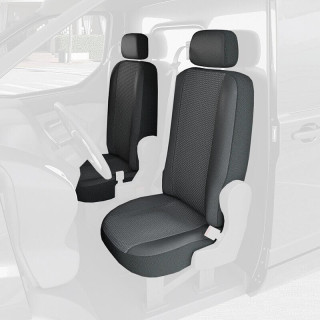 Housses de sièges en tissu pour Peugeot Bipper Housses de sièges en tissu pour Peugeot Bipper