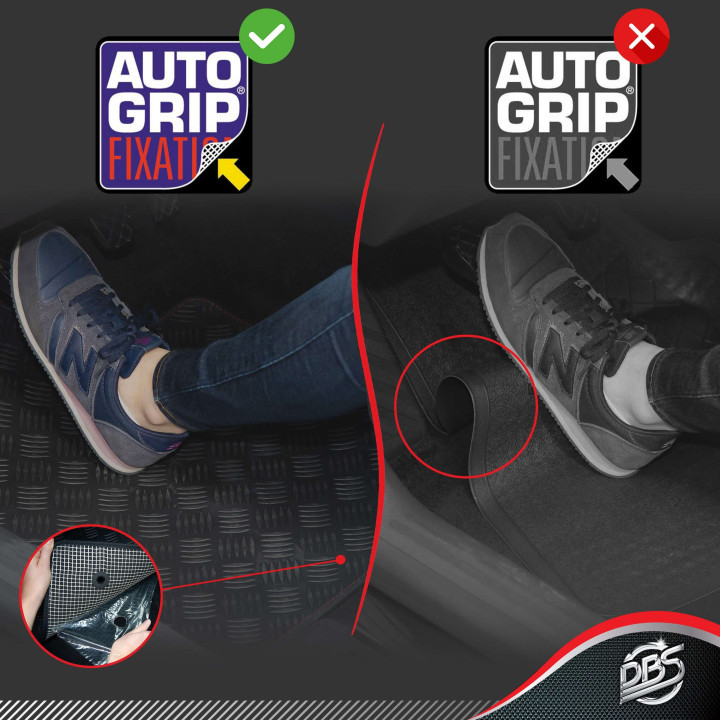 Auto Grip Tapis de sol Renault Kangoo 2 2007-2021