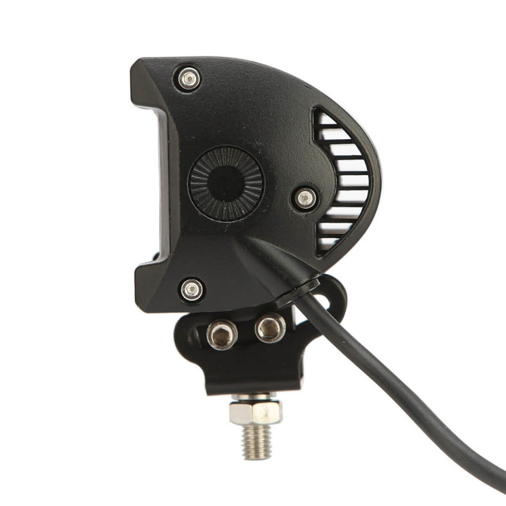 Phare de travail LED orientable et compact - vue coté