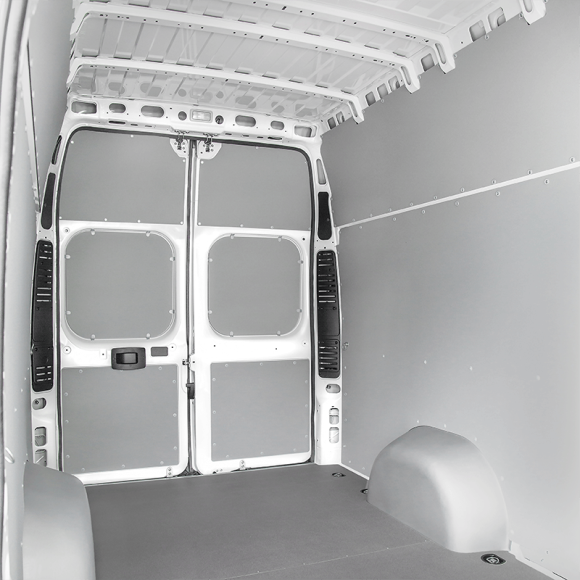 Habillage bois parois Volkswagen Crafter 2017+ Double Cabine - photo générique