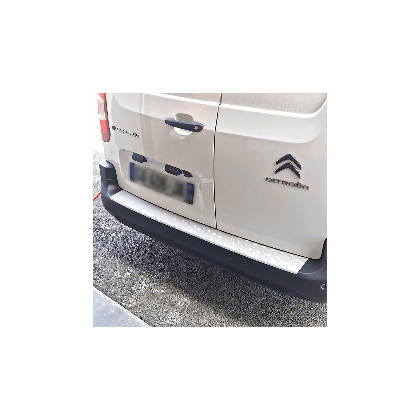 Protection Seuil De Pare-Chocs Arrière Pour Renault Kangoo 2012-2021 - Acier Inoxydable - 8