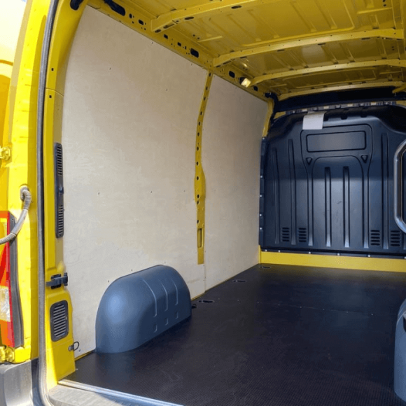 Habillage bois brut parois Fiat Ducato 2006+ Double Cabine - photo non contractuelle