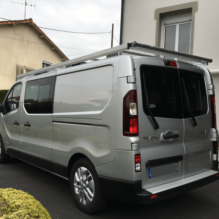 Galerie Renault Trafic 3 en aluminium