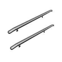 Rails De Portage / Barres De Toit Pour VW Amarok 2010+ - Noir - Omtec (Garantie 2 Ans)