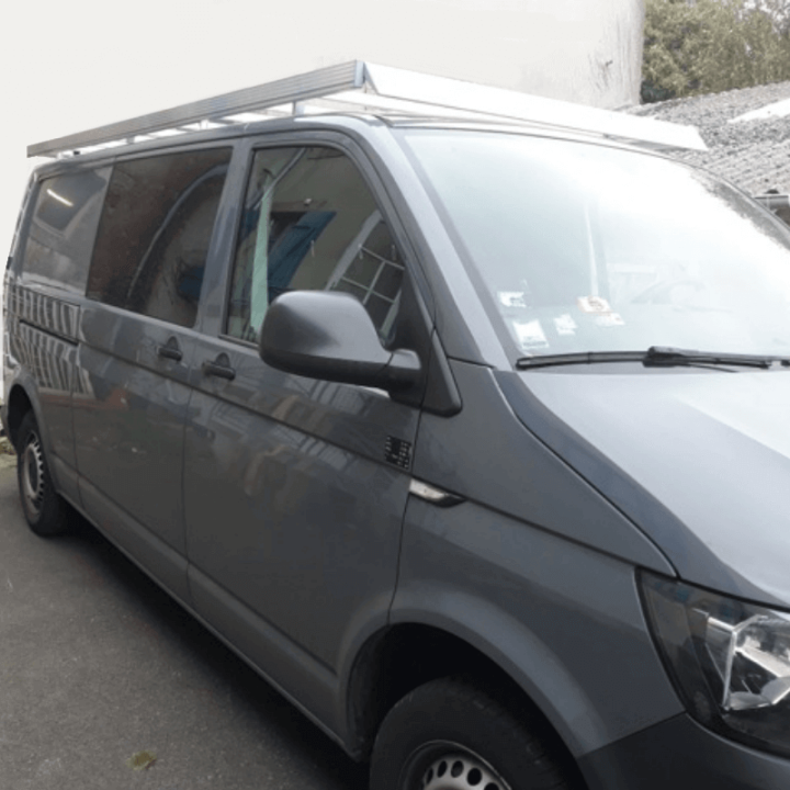 Galerie Volkswagen Transporter T6 / T6.1 avec déflecteur de série