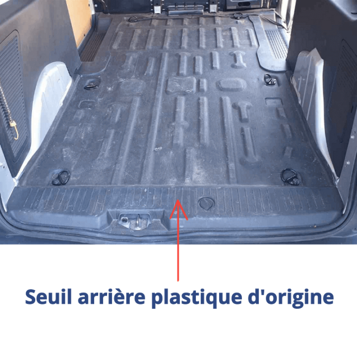 Plancher bois aggloméré pour pour Ford  Transit Custom 2012+ Double Cabine