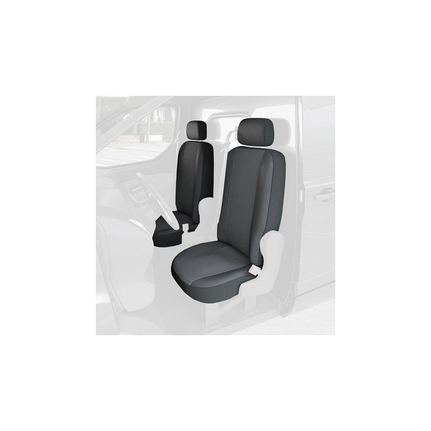 Muchkey Ensembles de Housses de Siège pour Toyota Yaris/Cross 5 Places Protection