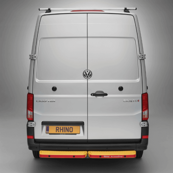 Marchepieds AccesStep - vue sur véhicule Volkswagen Crafter.