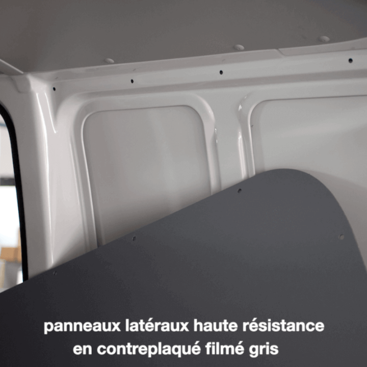 Habillage bois complet pour Ford Courier 2023+ - détails protections des parois