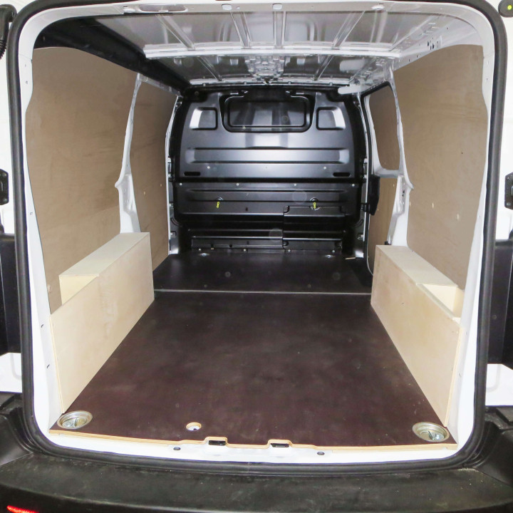 Habillage bois complet avec passage de roue bois pour Citroen Berlingo Van III 2018+ (photo générique non contractuelle)