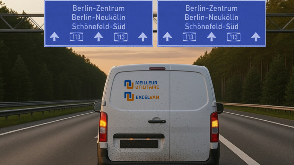 Meilleur utilitaire prend la route de l'Allemagne avec Excelvan